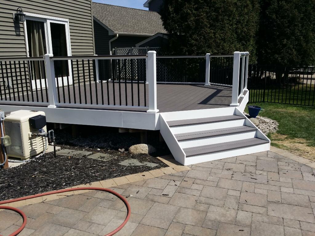 Drink Rails add pizzaz for your deck and outside entertaining