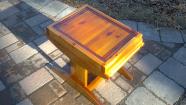 Rustic Cedar and redwood end tables, coffee tables, benches