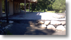 My Outdoor Den, shoreview, brick patio, stone wall, new backyard