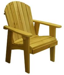 cedar chair , outdoor den